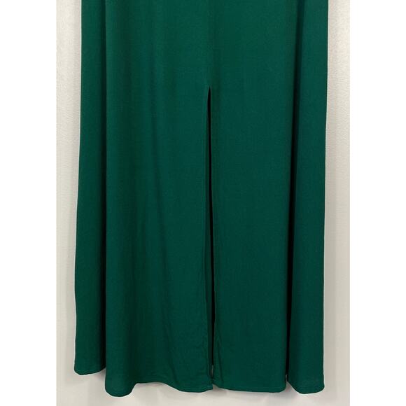 Reformation Baxley Midi Dress Emerald Green Size 8 Holiday Party Formal Wedding - Picture 7 of 16
